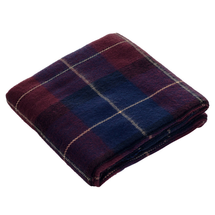 Lavish Home Plaid Throw Blanket & Reviews Wayfair